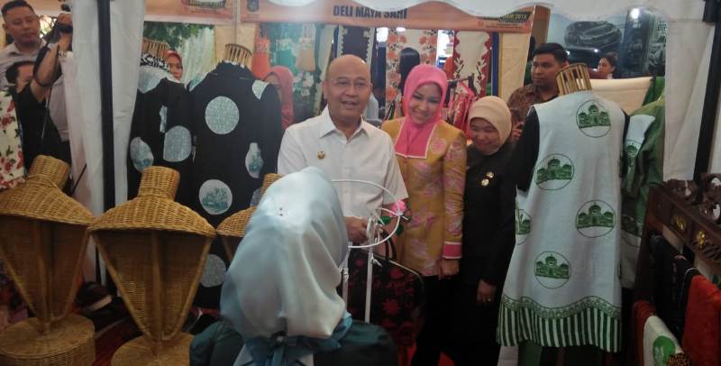 90 Pelaku Usaha Medan Ramaikan Pesta Bazaar UKM 2018